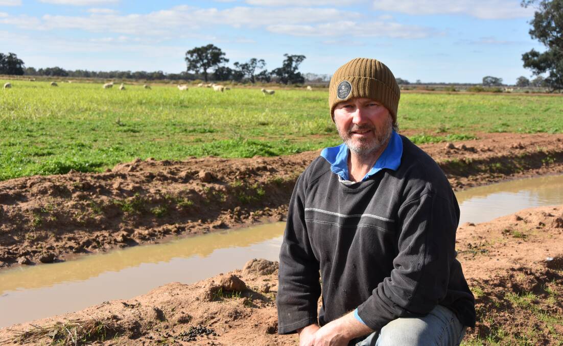 INTERNET WOES: Southern Riverina mixed farmer Michael Hughes is among primary producers who are concerned about the impact of coronavirus on satellite internet.