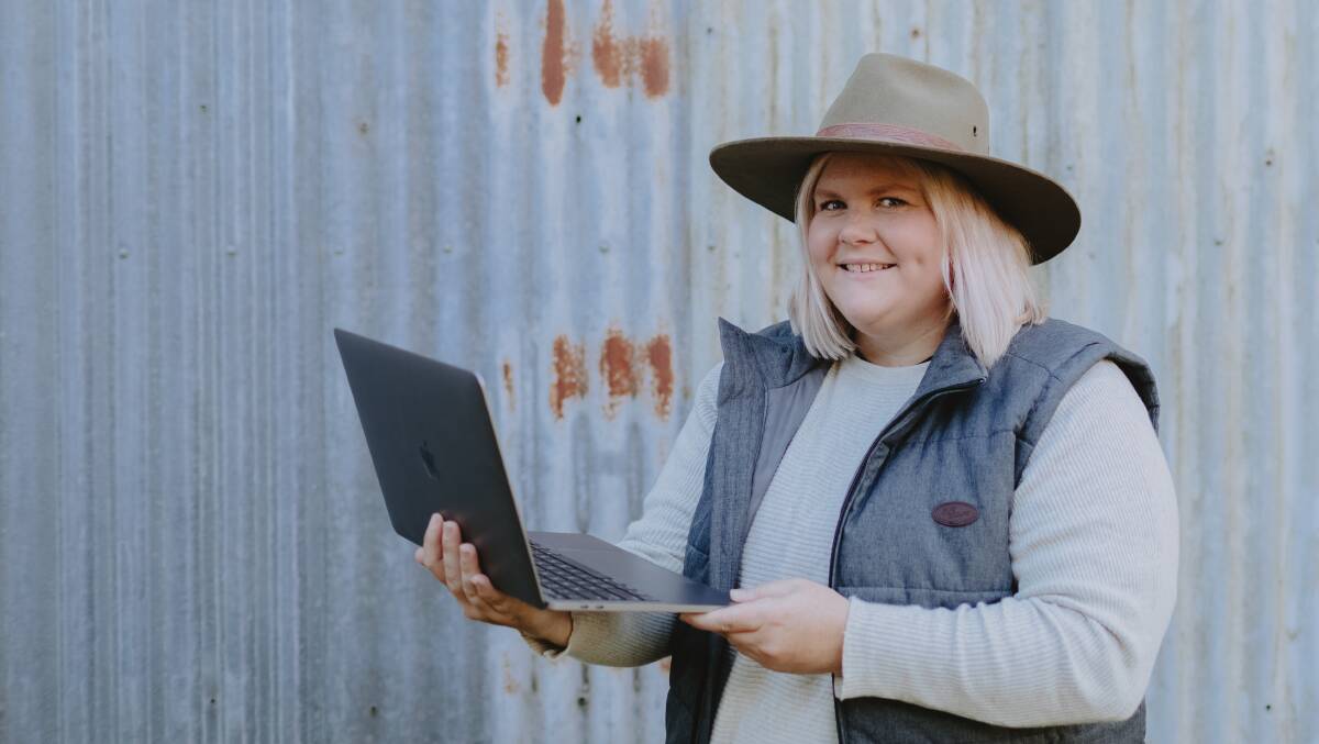 Nikki Davey, Duck Duck Pig, Glenmore, said small scale producers need opportunities to sell produce online, but technology barriers exist. Picture by Chloe Smith Photography