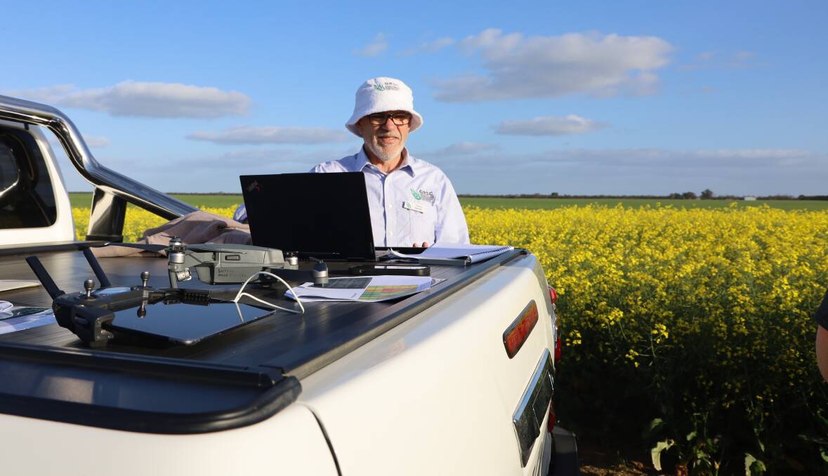 GRDC National Variety Trials southern manager Trevor Garnett says new harvest reports show a "more typical" grain growing season. Picture supplied
