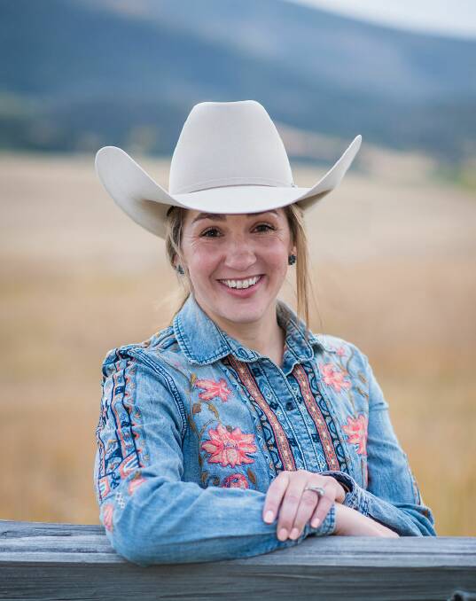 Cassidy Johnston, Colorado, US, is a first generation cattle rancher. Picture supplied