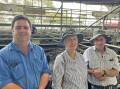 Stuart, Robin and Mac Stagg, Tambo Crossing, sold 186 Angus steers and 111 Angus heifers.