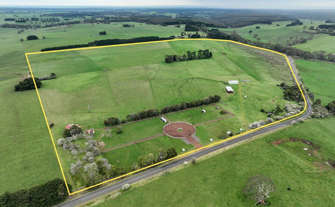 The former Nehill farm at South Purrumbete sold for more than $400,000 above its reserve in a windfall for the trust.
