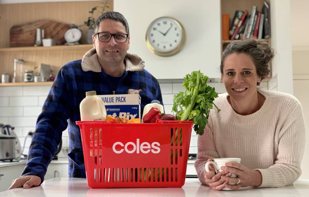 Sallie Jones and Steve Ronalds, who founded Gippsland Jersey, have turned to social media to fill the gap that will be left when Coles cuts the amount of product it is taking. Picture supplied by Gippsland Jersey. 
