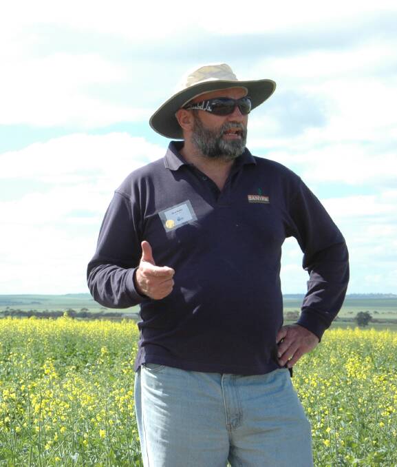 WATER WARNING: South Australian No Till Farming Association (SANTFA) research and development manager Greg Butler has warned crops are using water more efficiently.