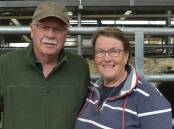 Rob and MIranda Gill, Limestone, sold cows and calves, prior to taking three months off for travelling within Australia.