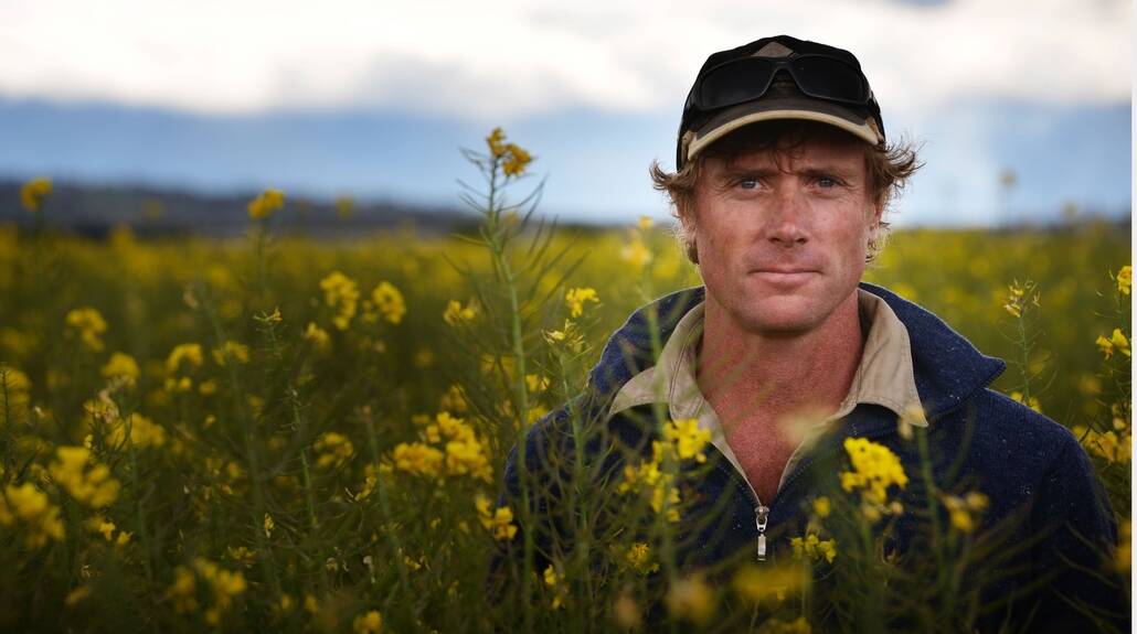 Tasmanian grain and oilseed grower Michael Chilvers.