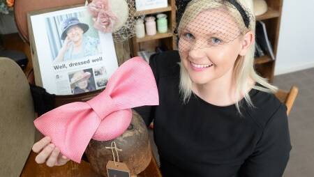 The Land southern NSW journalist and national sheep and wool reporter Cara Jeffery, Wagga Wagga, has carried on her Nana's passion for race day headwear by taking up millinery.