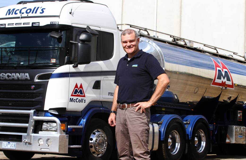 CLAMP DOWN: McColl's Transport managing director Simon Thornton says the whole dairy industry must do more to protect it from contamination risks.
