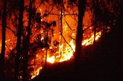 Cann River fire 'out of control'