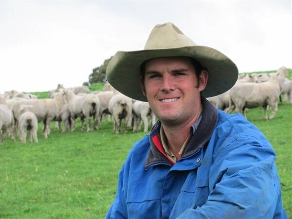 Ian James, Henty, runs the family’s prime lamb operation alongside his father Rod and mother Ann.