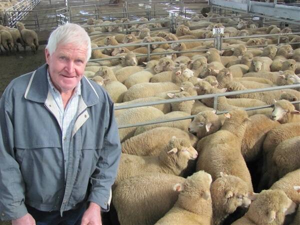 Nathalia producer Ed Bourke capitalised on the strong lamb prices recently after his 87 first-cross suckers at Shepparton sold for $141. He said the high prices were a nice reward for retaining his sheep through the dry seasons.